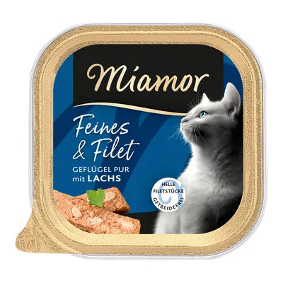 Miamor Feines Filet Geflüge Pur mit Lachs