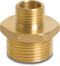 Bevo No. 245 Reducing Nipple Brass 1" Male Thread S1
