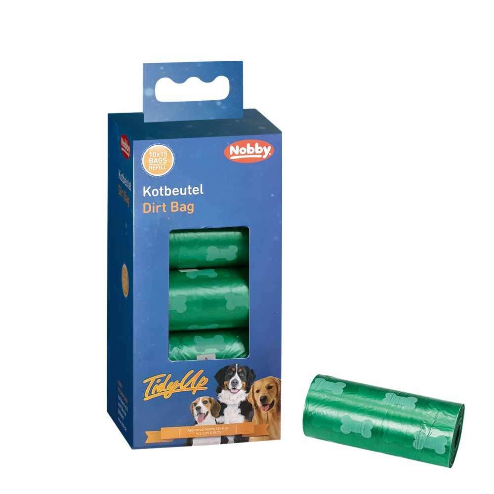 Nobby TidyUp Kotbeutel mit Knochendruck