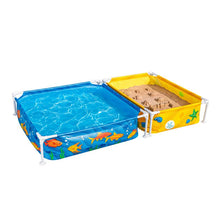 Bestway My First Frame Pool mit Sandkasten 213x122x30,5cm eckig