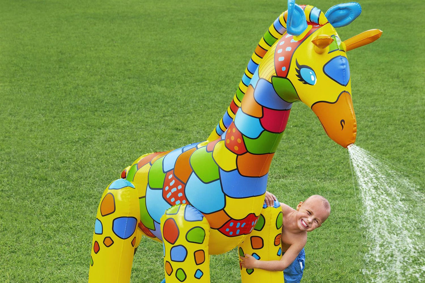 Bestway® Jumbo-Wassersprinkler Giraffe 142 x 104 x 198 cm