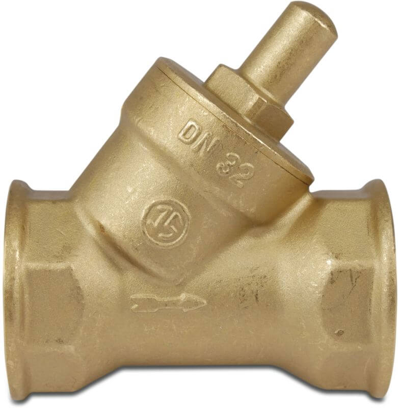 Bevo Check Valve Spring-Loaded Brass