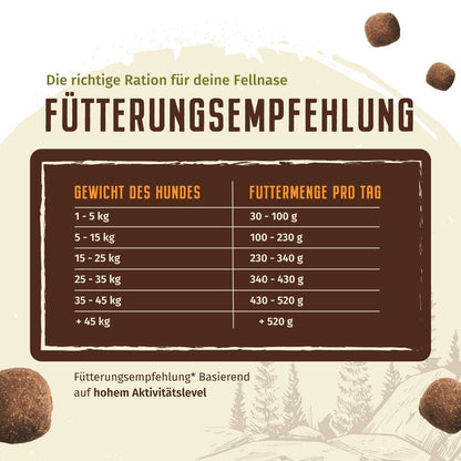 Wolfsblut Wild Duck AdultActive Ente mit Kartoffeln 1 kg