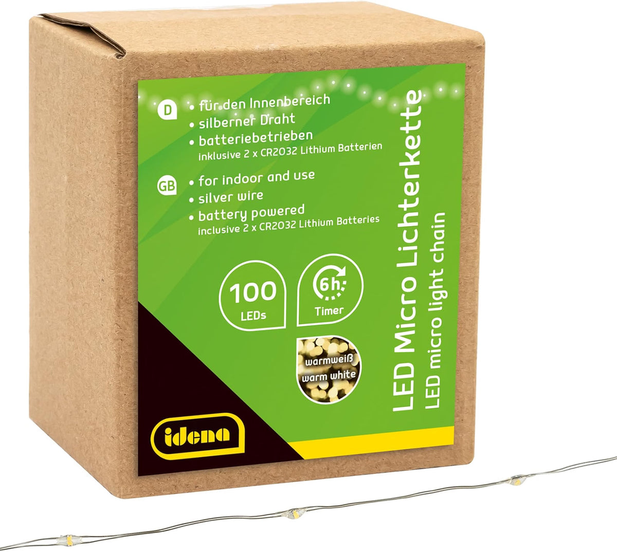 Idena LED Micro Lichterkette