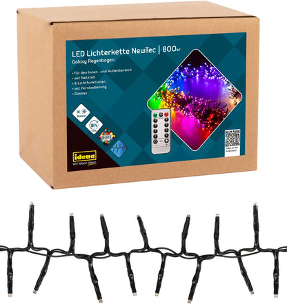 Weihnachtsbaum Lichterkette Innen und Außen NewTec mit Fernbedienung