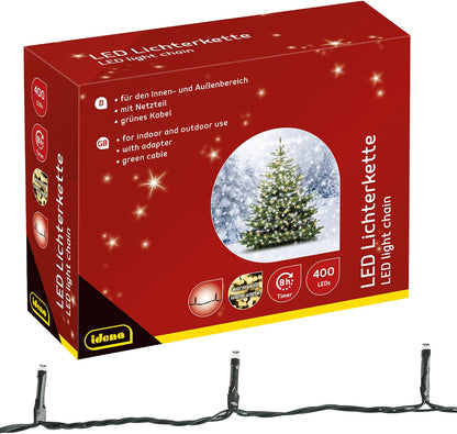 Weihnachtsbaum Lichterkette Innen und Außen