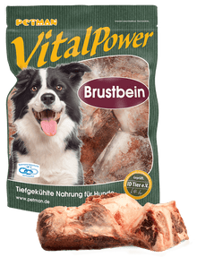 Petmann Brustbein vom Rind 1 kg TK