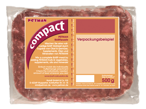 Petmann Compact Kaninchen 500 g TK