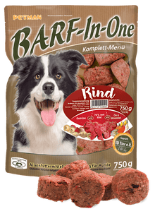 Petmann Barf in One Beef 750 g Frozen
