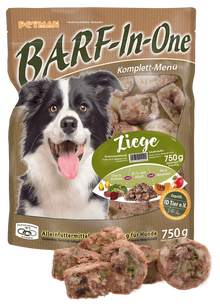 Petmann Barf in One Ziege 750 g TK