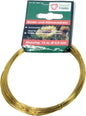 Green Tower Binding and All-Purpose Wire, Brass, 15 m, Ø 0.6 mm
