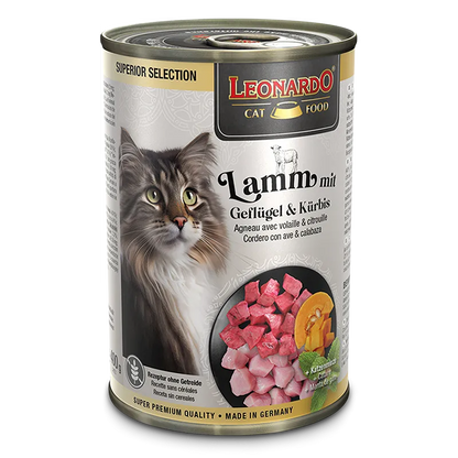 LEONARDO Superior Selection Lamm mit Geflügel & Kürbis