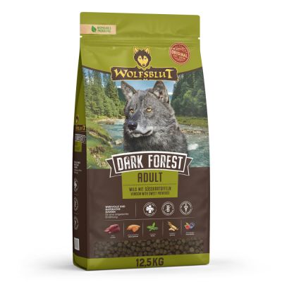Wolfsblut Dark Forest Adult - Wild mit Süßkartoffel
