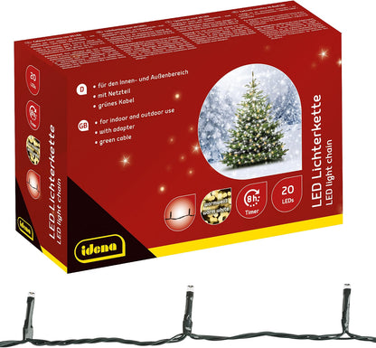 Weihnachtsbaum Lichterkette Innen und Außen