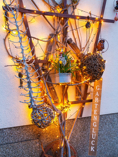 Weihnachtsbaum Lichterkette Innen und Außen NewTec mit Fernbedienung
