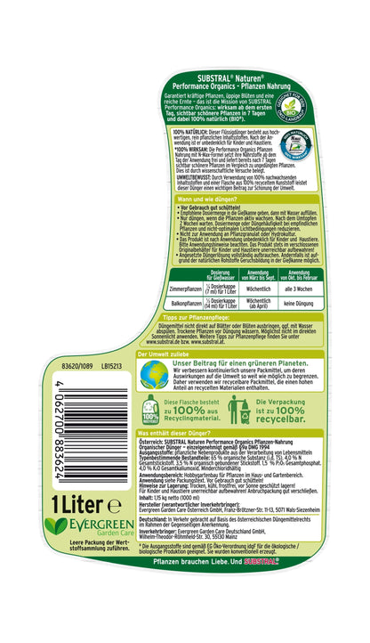Substral/Evergreen Performance Organics Plant Food