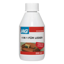 HG 4-in-1 Leather Cleaner and Conditioner