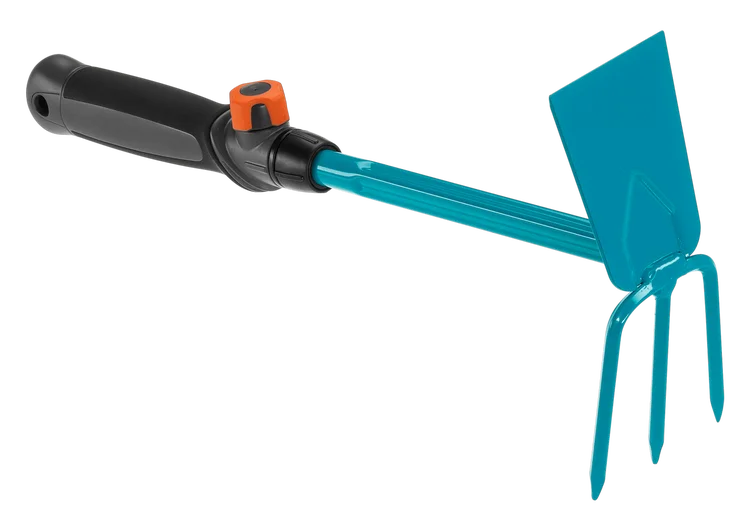 GARDENA combisystem Small Cultivator with Straight Blade, 3 Tines