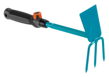 GARDENA combisystem Small Cultivator with Straight Blade, 3 Tines