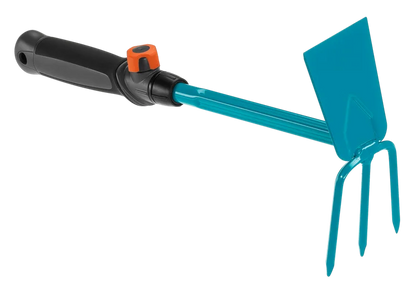 GARDENA combisystem Small Cultivator with Straight Blade, 3 Tines