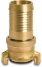 Bevo Suction and Pressure Coupling Brass Hose Tail KA 40 P0