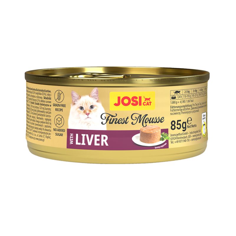 JosiCat Finest Mousse with Liver