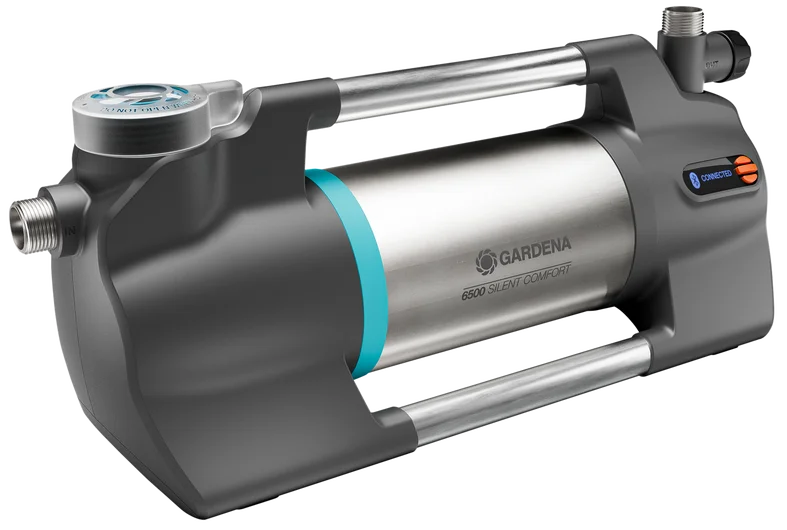 GARDENA Gartenpumpe 6500 SilentComfort LC-Display, Bluetooth