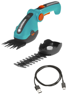 GARDENA Cordless Grass and Shrub Shears ComfortCut Li Set