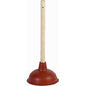 Drain cleaner 46cm Ø14cm with wooden handle
