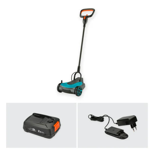 GARDENA Akku-Rasenmäher HandyMower 22/18V P4A Ready-To-Use Set