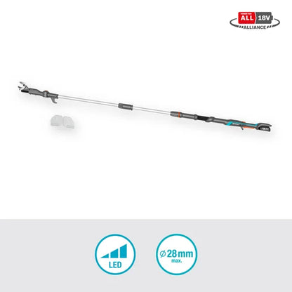 GARDENA Akku-Teleskop-Baumschere HighCut 250/18V P4A Ready-To-Use Set