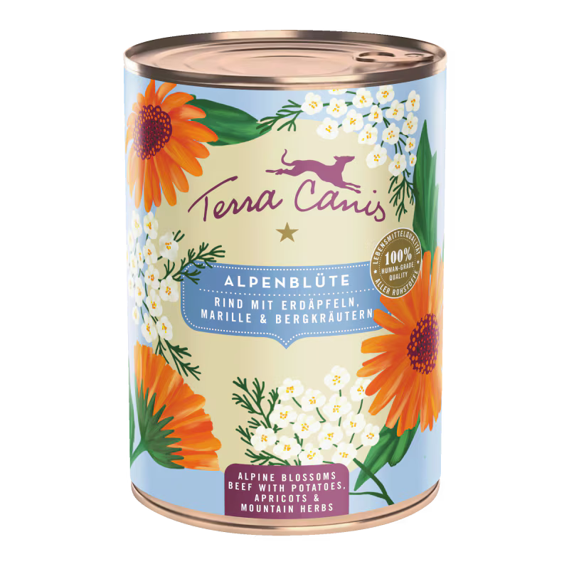 Terra Canis Menü Floralis - Alpenblüte