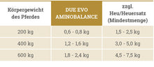 Gurbe Due Evo Amino Balance Gold 15kg