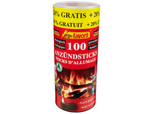 Favorit Anzündsticks 100er-Dose + 20% gratis