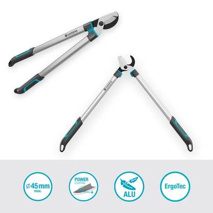 GARDENA Astschere EasyCut, Bypass-Schneidprinzip, für frisches Holz