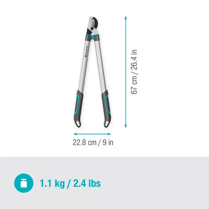 GARDENA Astschere EasyCut, Bypass-Schneidprinzip, für frisches Holz