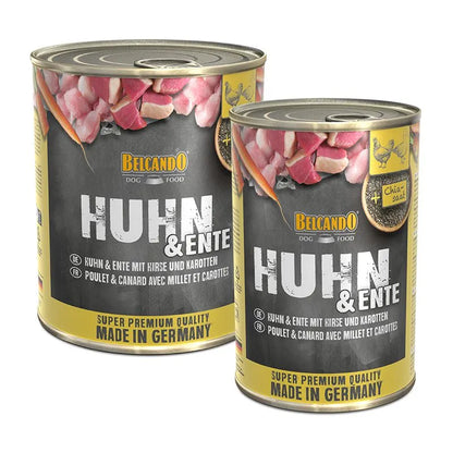 BELCANDO Huhn & Ente mit Hirse und Karotten