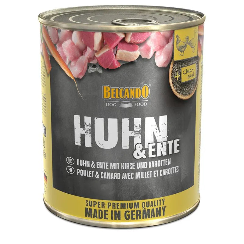 BELCANDO Huhn & Ente mit Hirse und Karotten
