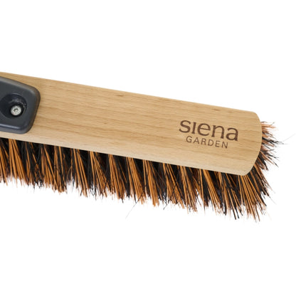 Siena GARDEN flat hall broom, A/E orange with All-Fix holder, anthracite / orange