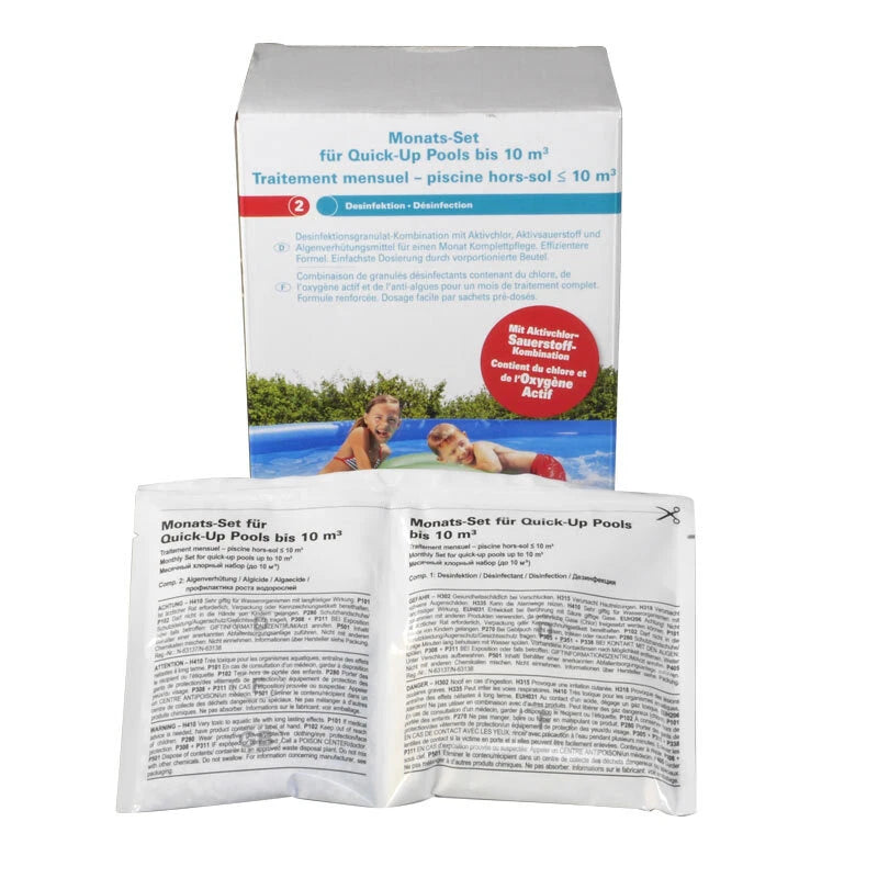 Bayrol Monthly Set Quick-Up Pool up to 10 m³ Disinfection Granules Combination