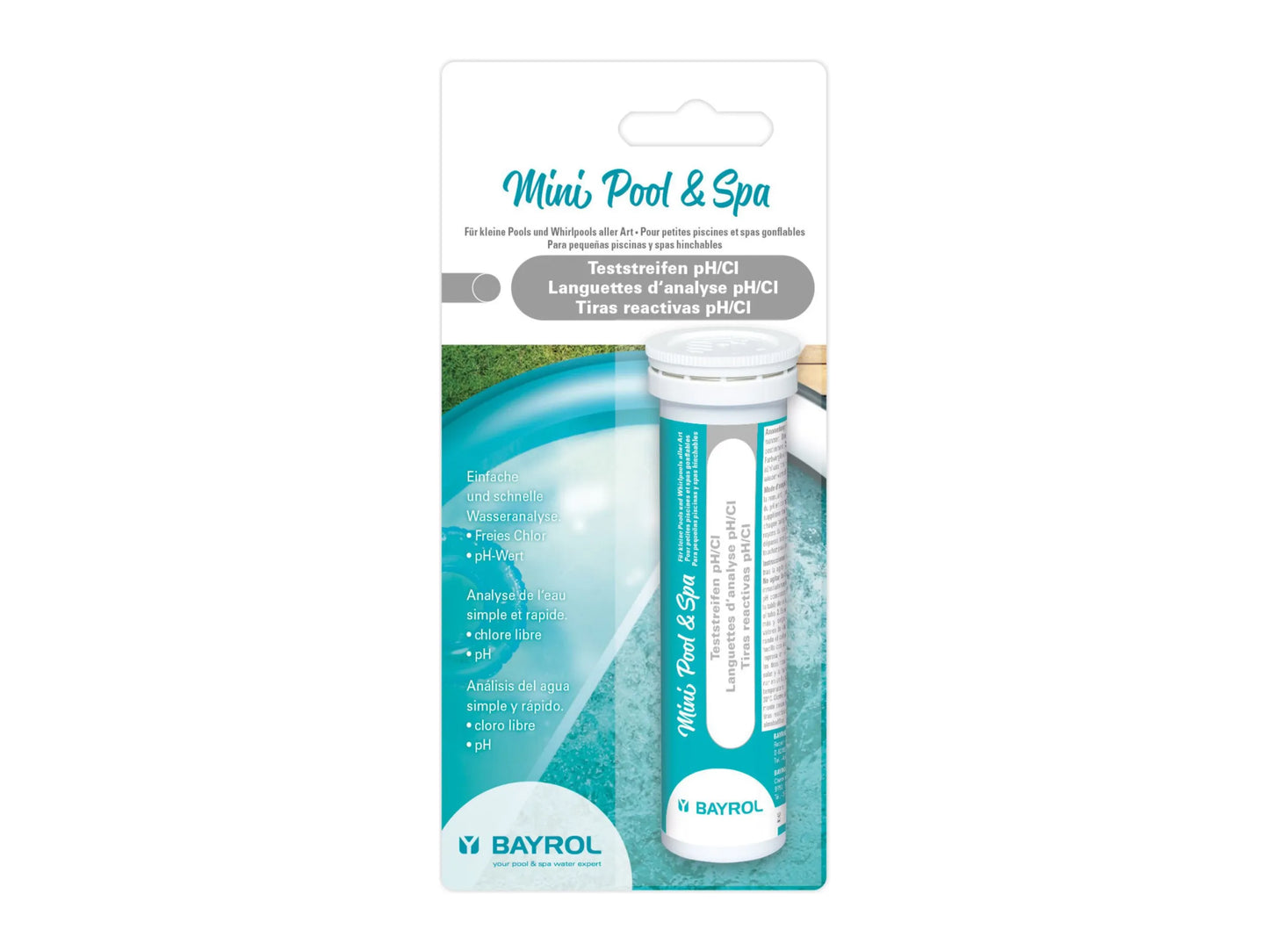 Bayrol Mini Pool & Spa Teststreifen pH/Chlor