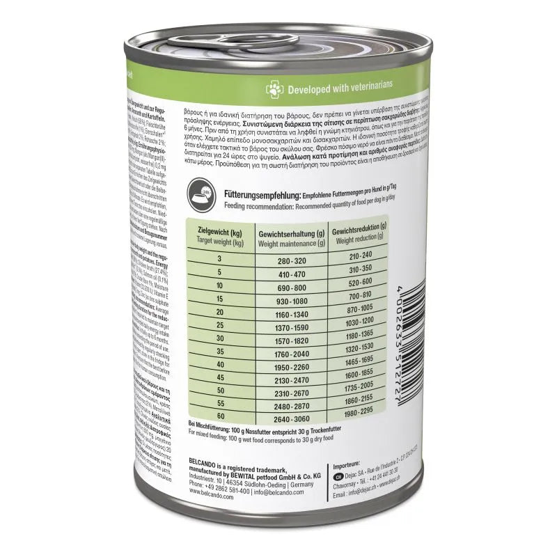 BELCANDO Vetline Weight Control, Wet Food