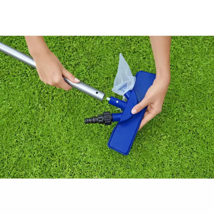 Bestway® Flowclear™ Poolpflege Basis-Set mit Venturi-Sauger & Kescher