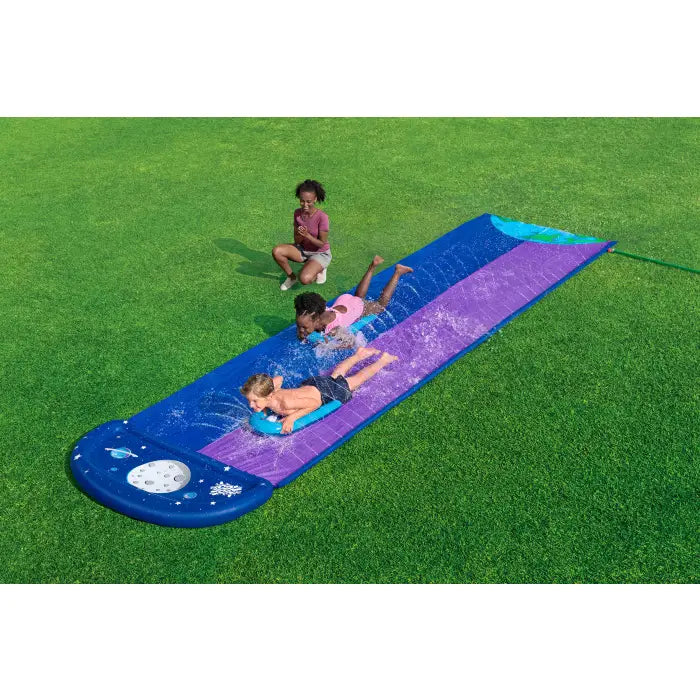 Bestway® H2OGO!® 2-Personen-Rutsche Lunar Launch™ 488 x 138 cm