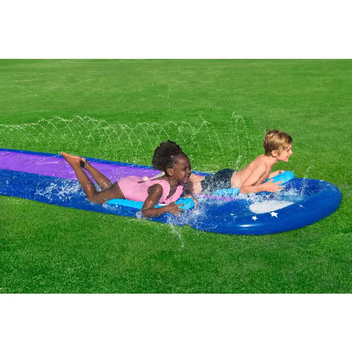 Bestway® H2OGO!® 2-Personen-Rutsche Lunar Launch™ 488 x 138 cm