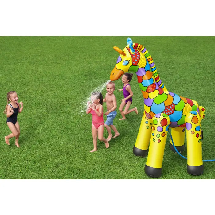 Bestway® Jumbo-Wassersprinkler Giraffe 142 x 104 x 198 cm