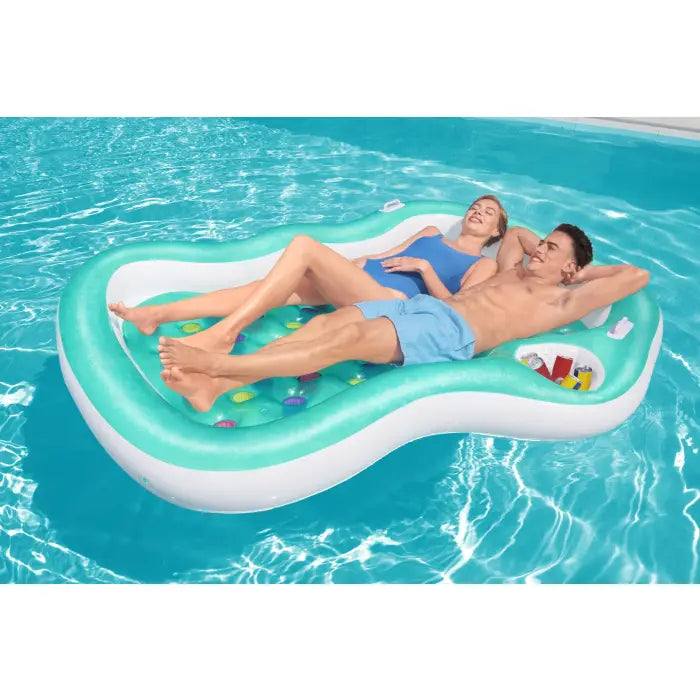 Bestway® Luftmatratze Summer Colors™ für 2 Personen 224 x 174 cm