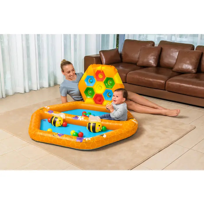 Bestway® Planschbecken & Bällebad Lil' Beehive™ 127 x 119 x 61 cm