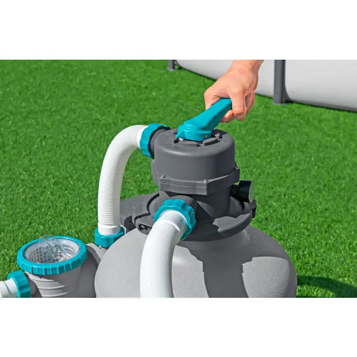 Bestway® Sandfilteranlage mit Zeitschaltuhr 6.056 l/h, 230 W