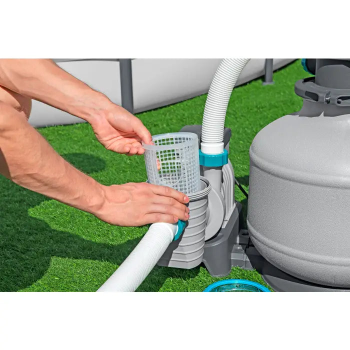 Bestway® Sandfilteranlage mit Zeitschaltuhr 6.056 l/h, 230 W